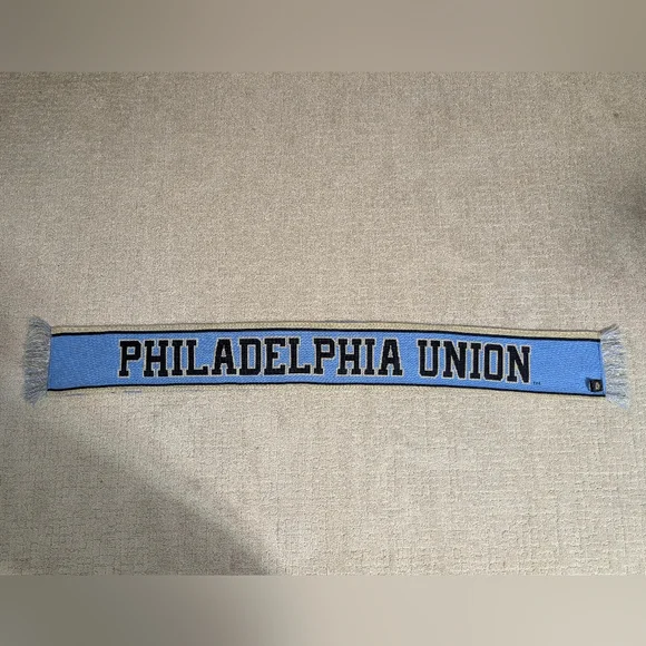 Philadelphia Union MLS Blue Scarf Adidas Philly Sports Team 2012 - Picture 3 of 9